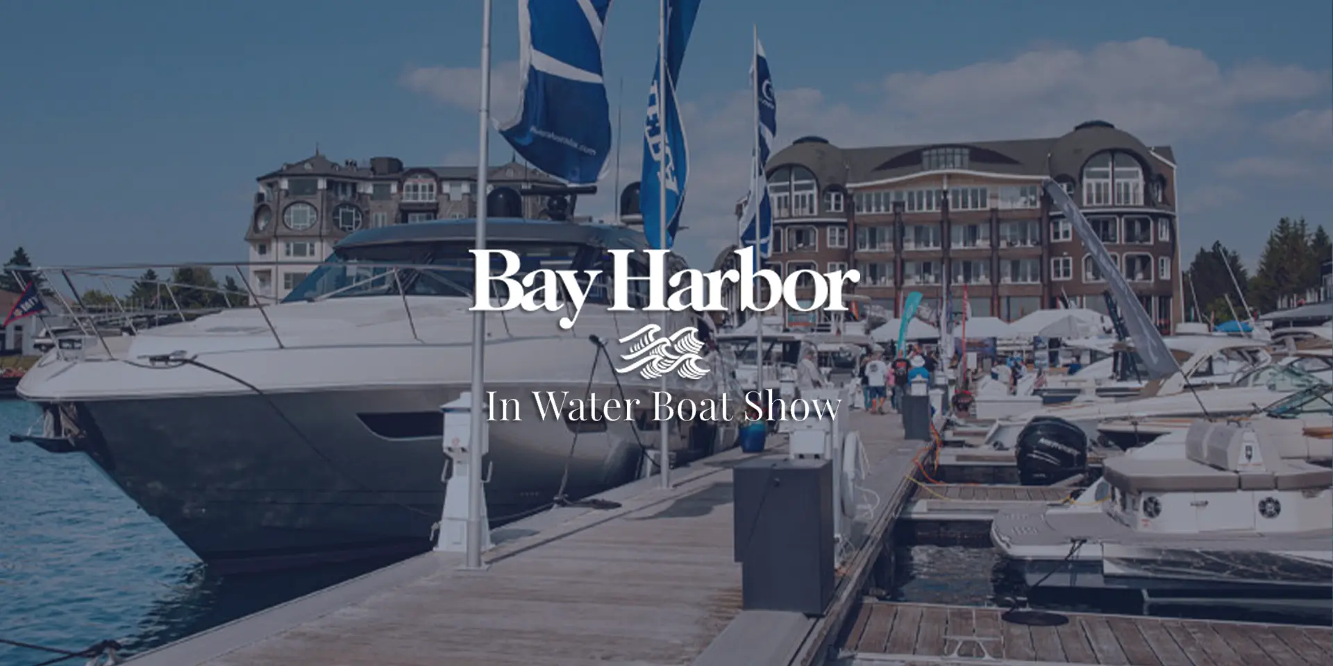 Bay Harbor In Water Boat Show